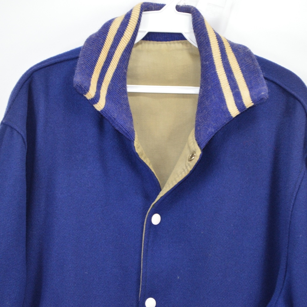 Vintage Mens XL Varsity Style Reversible Jacket